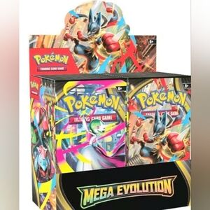 Pokemon Mega Evolution Trading Card Game Booster Box Sealed packs FREE SHIP
